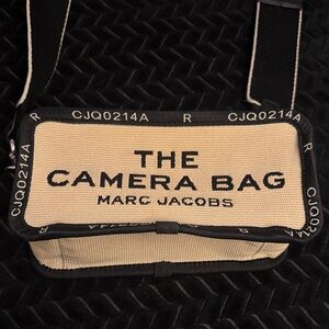 Marc Jacobs Beige and Black Camera Bag